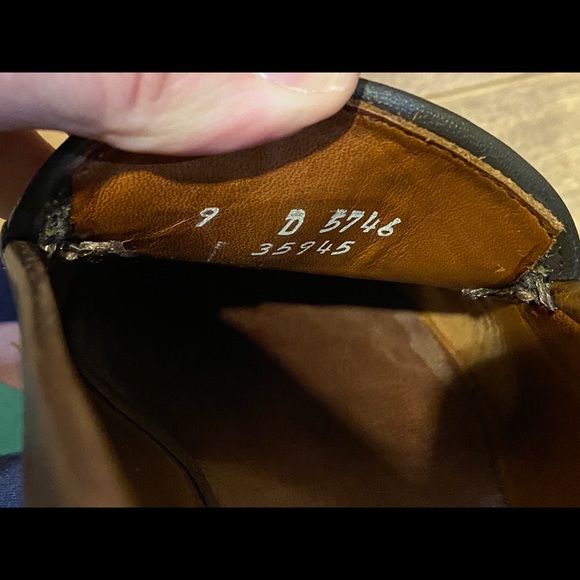 Allen Edmonds Steen Dark Brown Loafers 9D - Picture 9 of 10